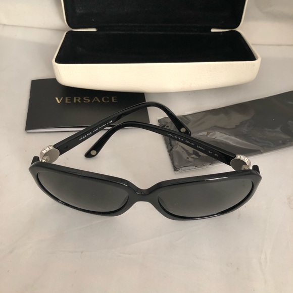 Versace sunglasses 4218B BLACK GB1/87 58MM 15 130 - Picture 7 of 8